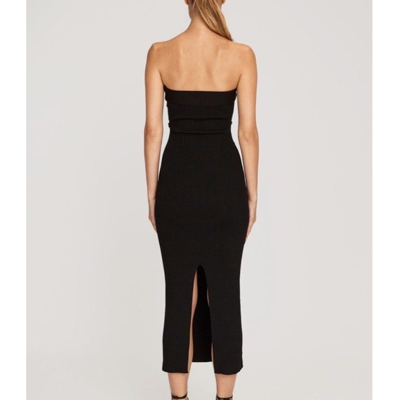 NWT SAU LEE Jennifer Tube Dress - Black - Picture 4 of 4